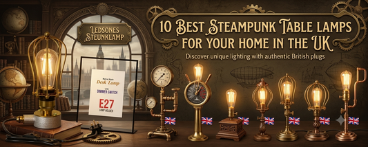 10 best steampunk table lamps for your home in the UK