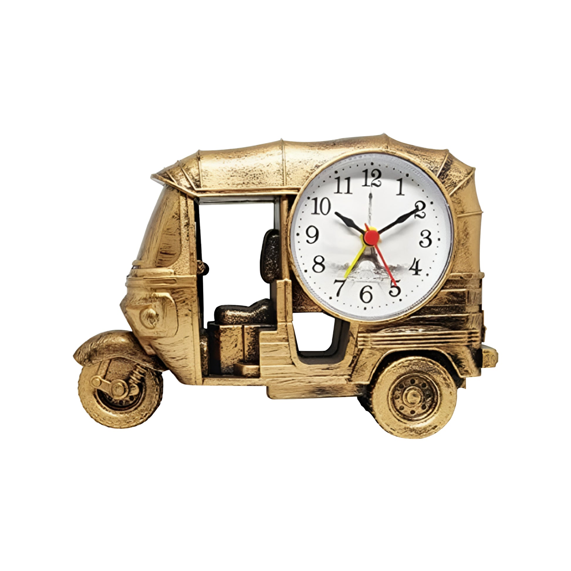 Modern Three Wheeler Clock Gift