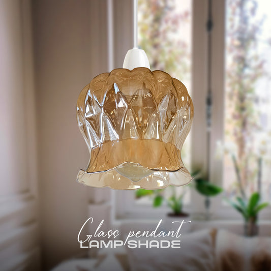 Modern glass shade