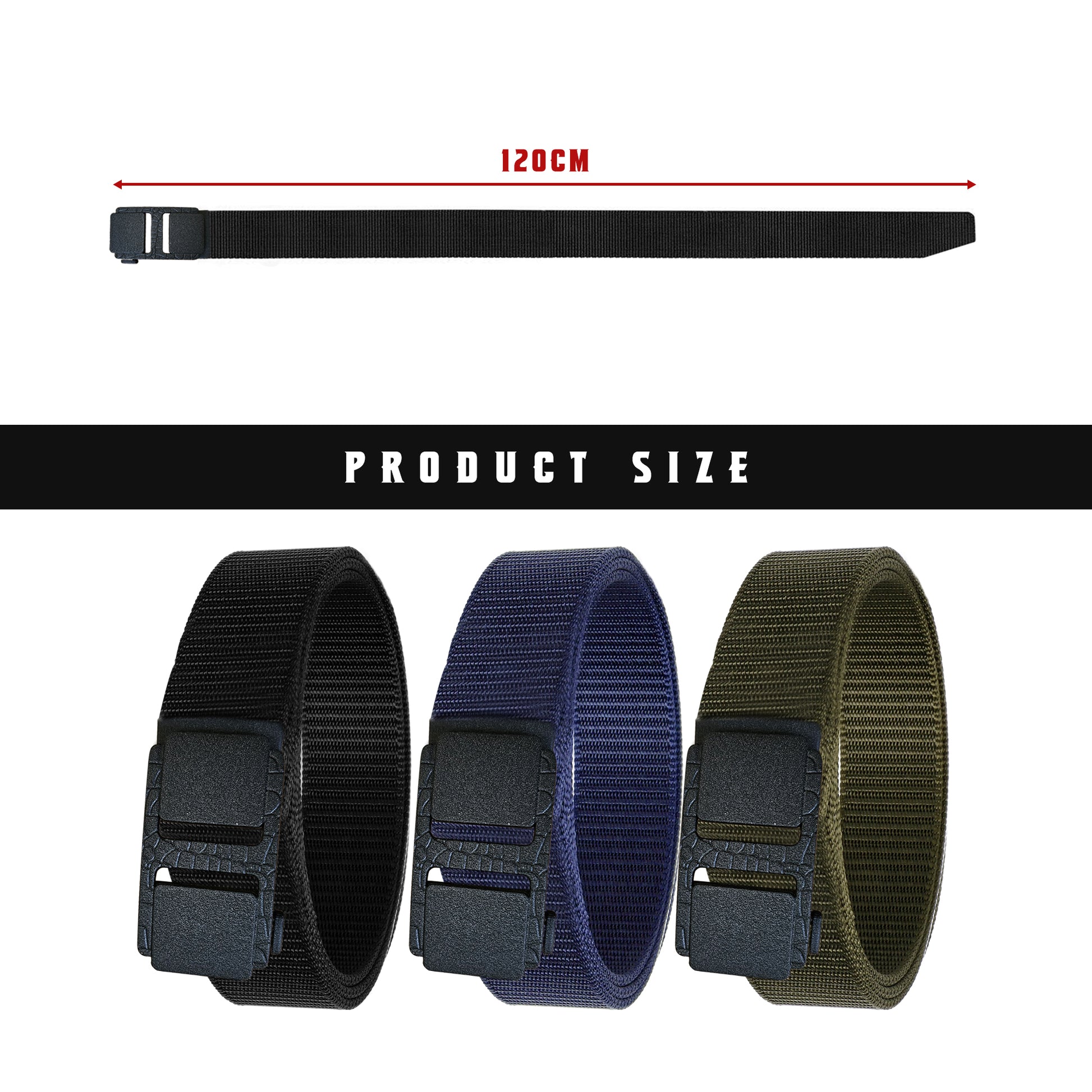 120cm Tactical belts in Uk