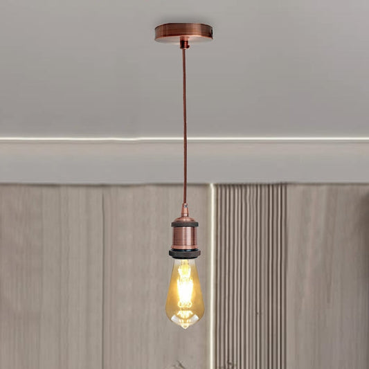 1m hanglamp E27-fitting koperen houder~1703