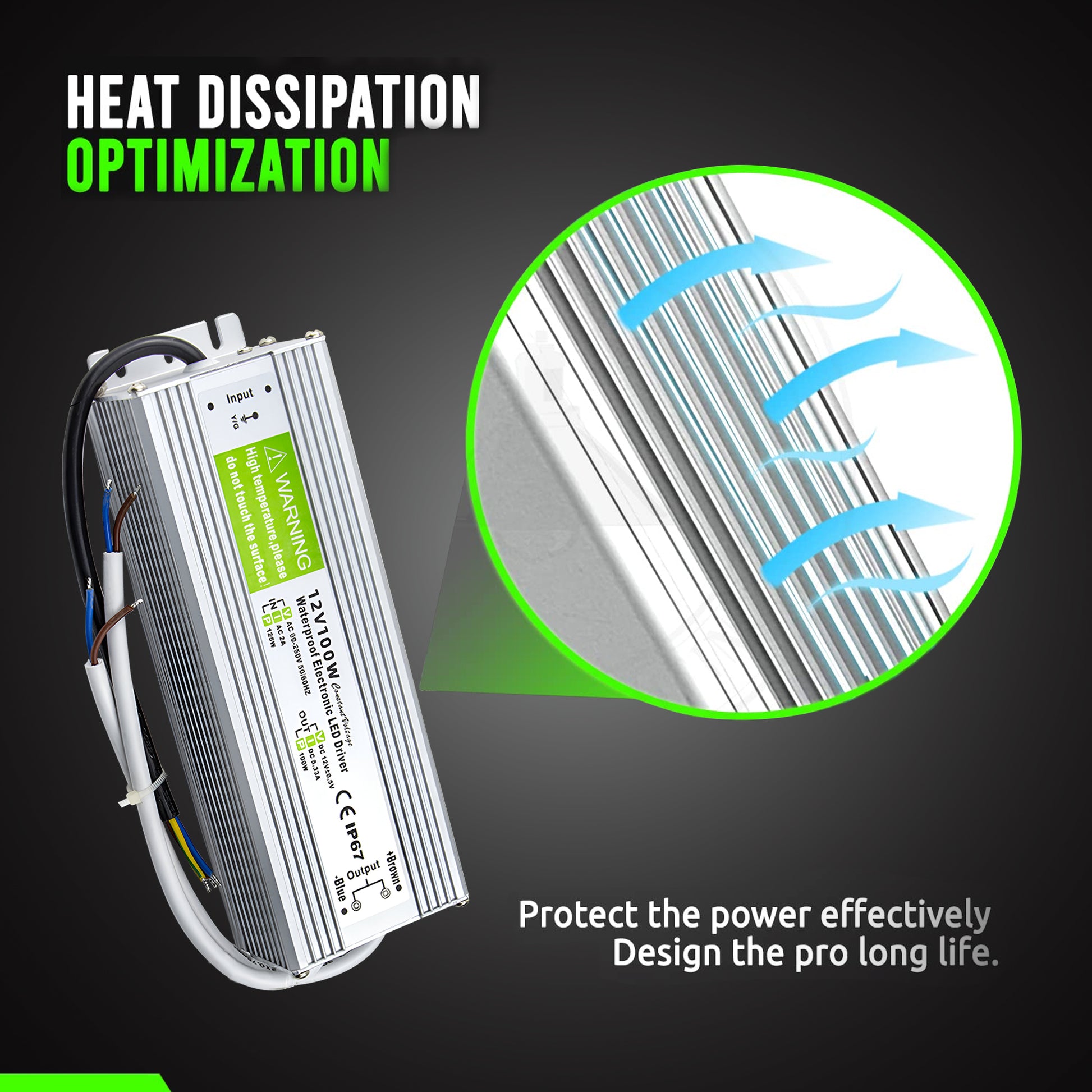 12v Transformer 100w