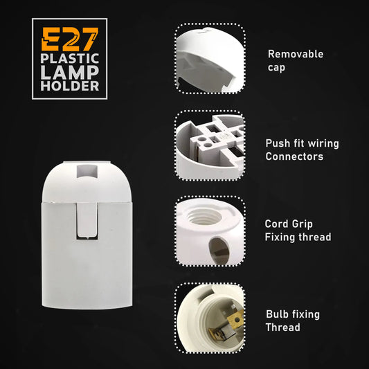 E27 Socket Lamp Holder