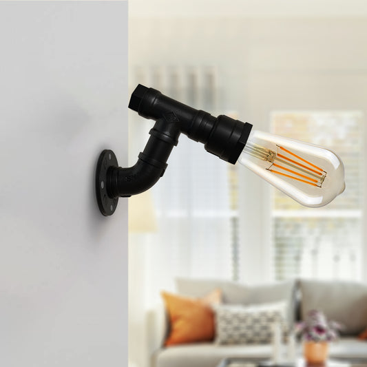 Waterpijpvoet Tafellamp AAN/UIT-schakelaar Bureaudecoratie Plug-in verlichting ~5510