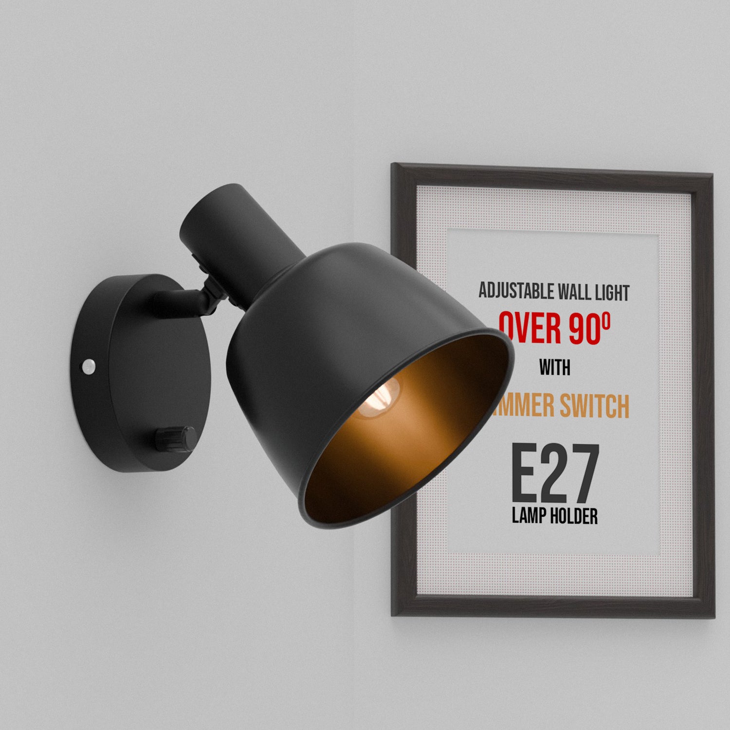 Schakelaar Wandlamp