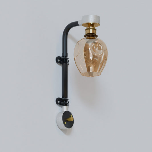 Buiteninstallatiebuis Glaswandverlichtingsset ~5652