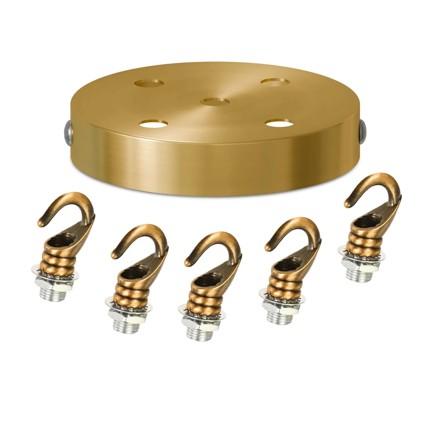 Pendant light fitting with 6-inch bayonet bulb holder, packaging may vary