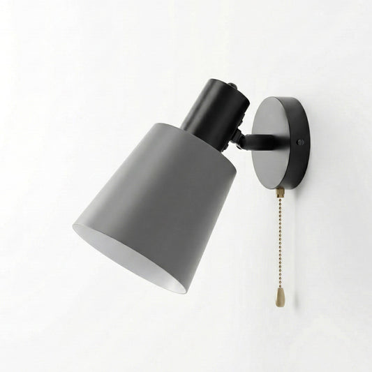 Modern Adjustable Wall Sconce with Pull Chain Switch E27