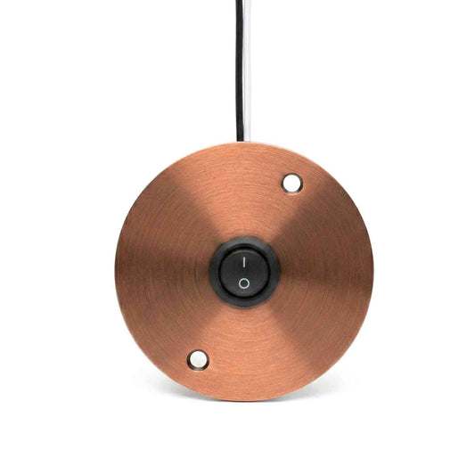 Round Rocker Switch 10A ON Off Panel Mount for Junction Box ~6750