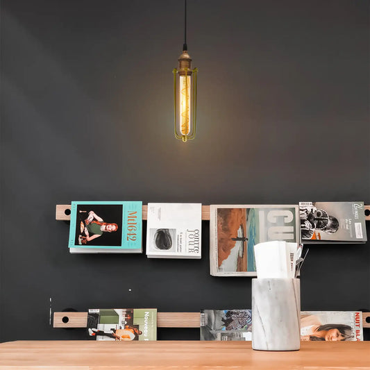 Vintage industriële kooi hanglamp - E27 fitting plafondlampen ~5003