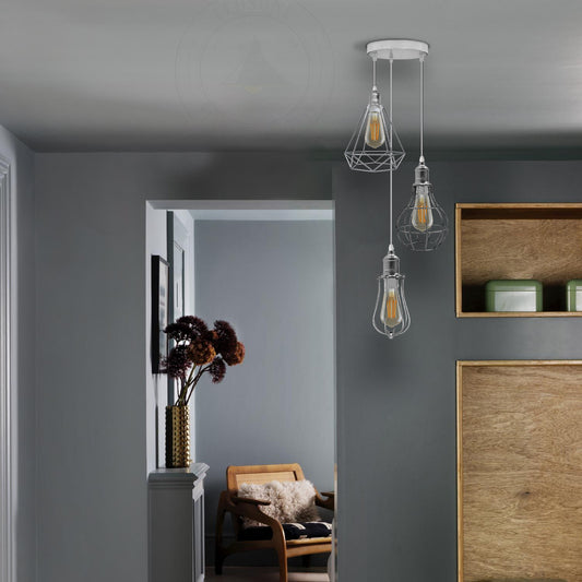 vintage-style ceiling pendant light