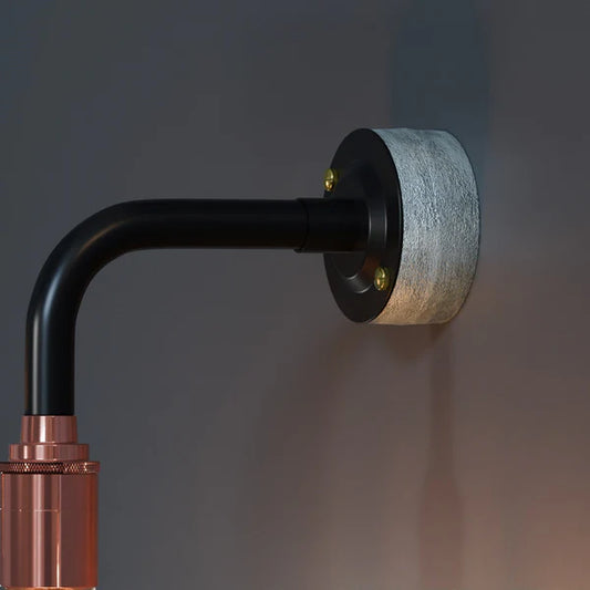 20 mm zwarte koepelvormige buis, verlichtingsfittingen en accessoires ~4638