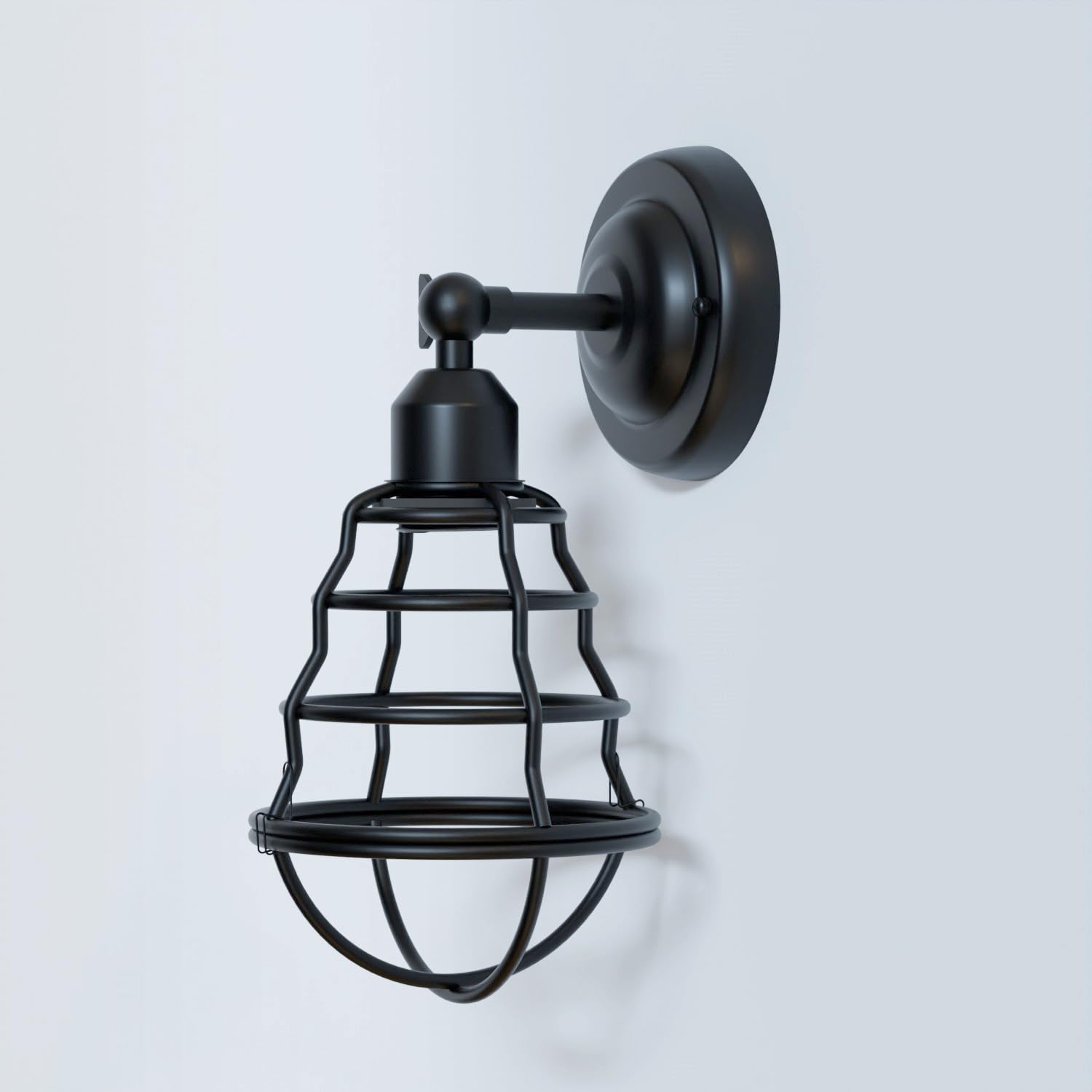 lights vintage applique light single adjustable wall sconce, 1 pack industrial wall light, E27 vintage metal lamp, adjustable bedside light