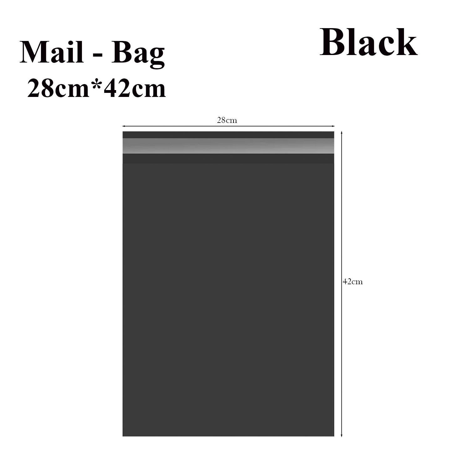 Black Poly Mailers | Self-Sealing & Strong