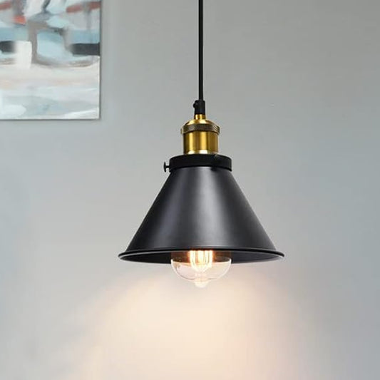 Industriële vintage retro loft metalen plafond hanglamp E27 houder ~ 2204