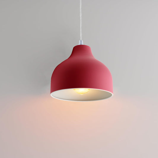 Moderne metalen roze kleur, gemakkelijk te monteren lampenkap~2235