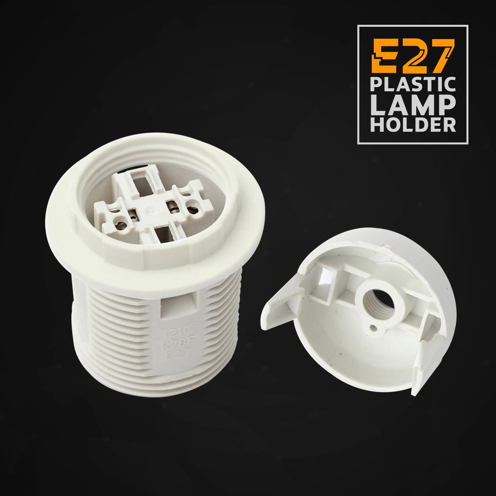 E27 plastic lamp holder