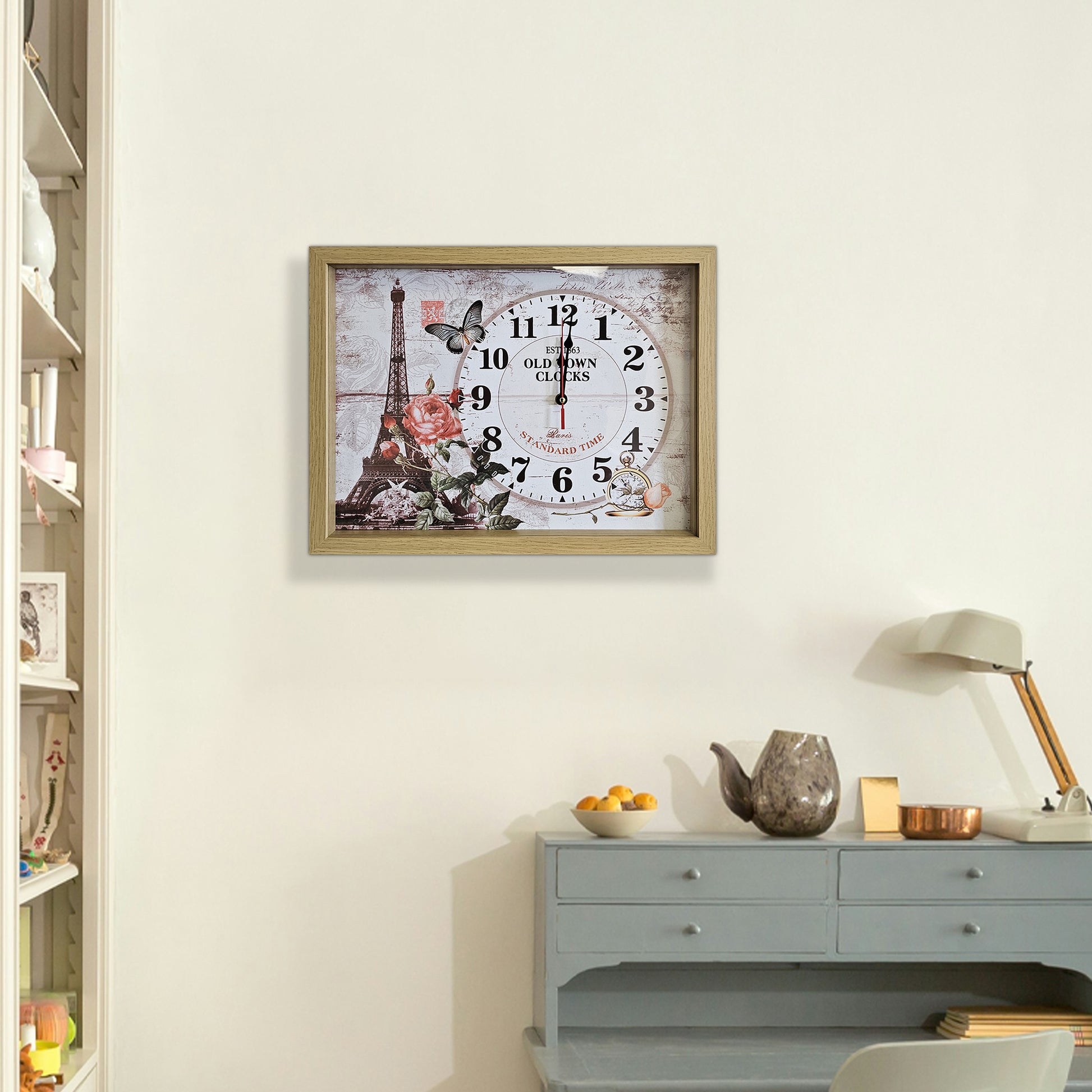 Rectangle Clock Wall