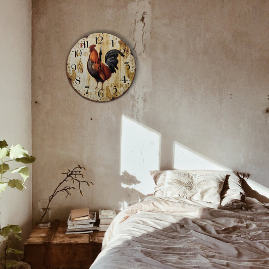 Large Retro Wall Clock