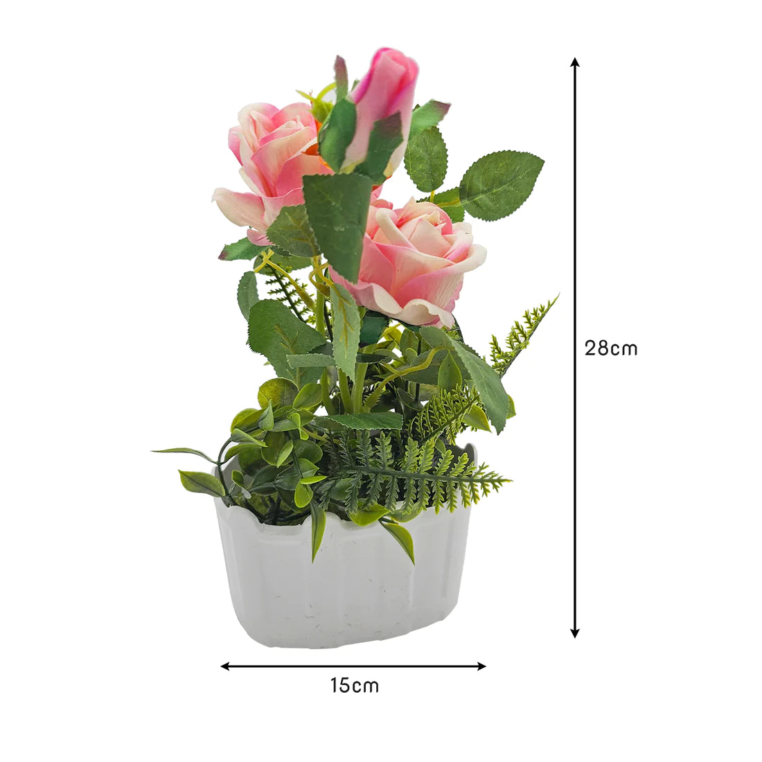Artificial flower arrangements