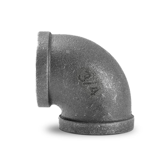 90 Elbow Zwarte Smeedbare Ijzeren Pijpfittingen ~1840