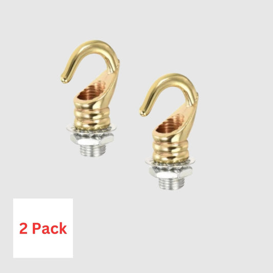 Kleine plafondhaak voor hanglamp en kroonluchter 2 stuks ~5878