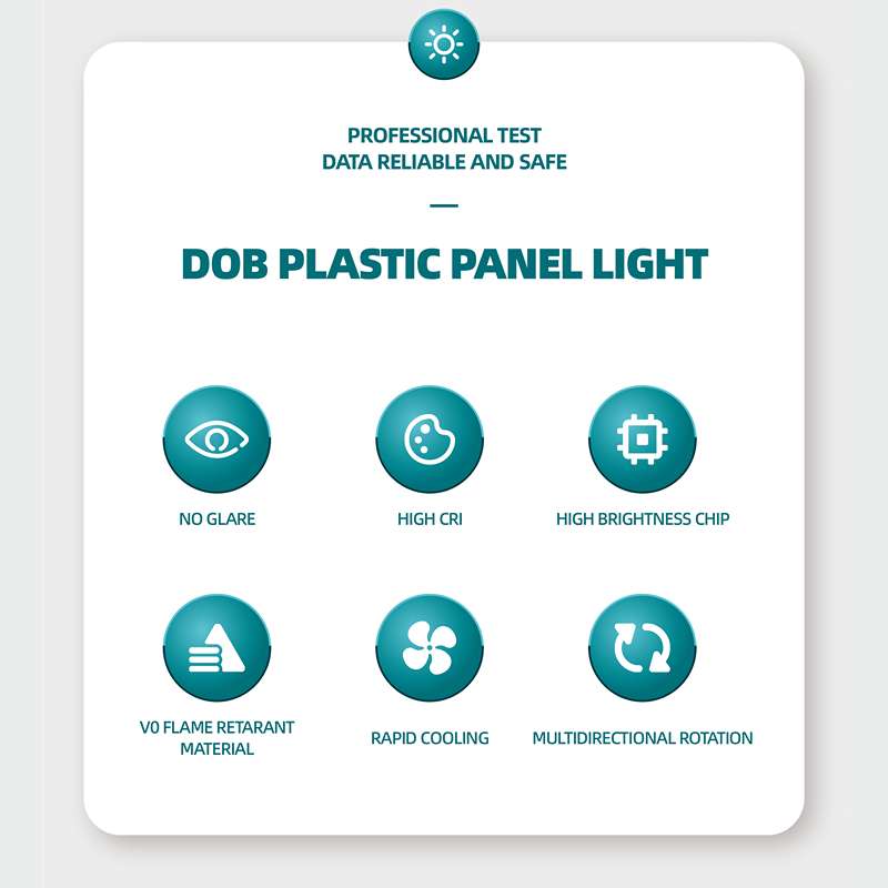 Warm White Modern LED Recessed Ceiling Round Panel DownLight-Detail 2