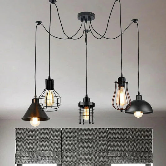 spider pendant light