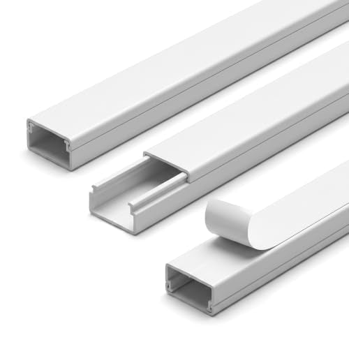 Cable Trunking System with Self Adhesive Cover ~6896