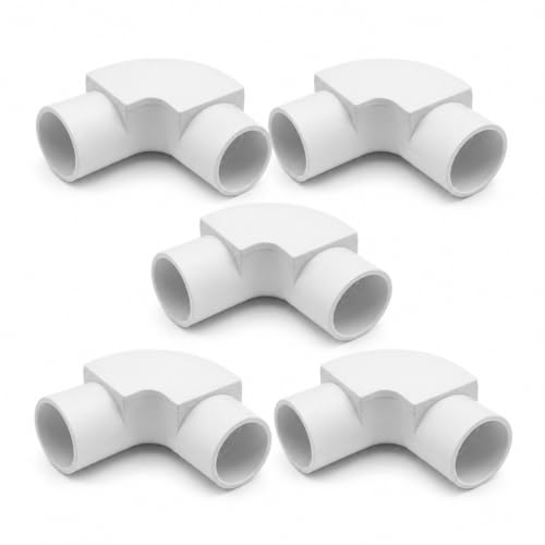 90 Degree PVC Conduit Fitting Elbow ~6886