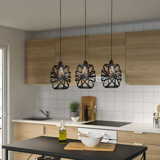 black ceiling light pendant