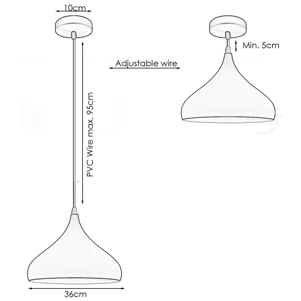 kitchen vintage lampshade