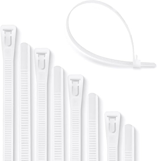 cable black heavy white zip