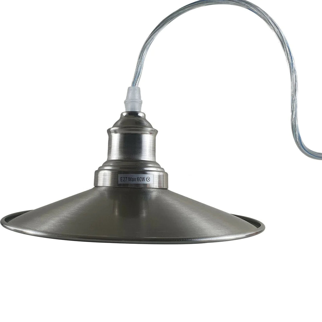 Industrial metal ceiling pendant light