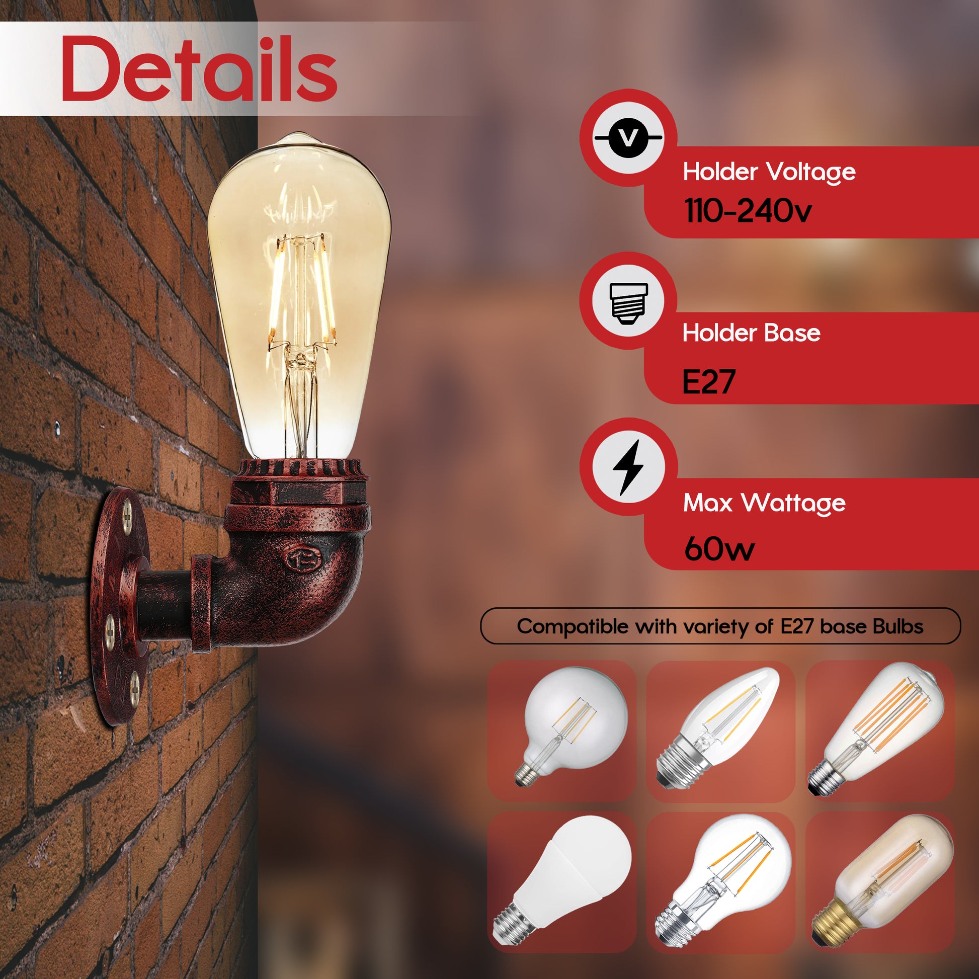 Steampunk Wall Lights