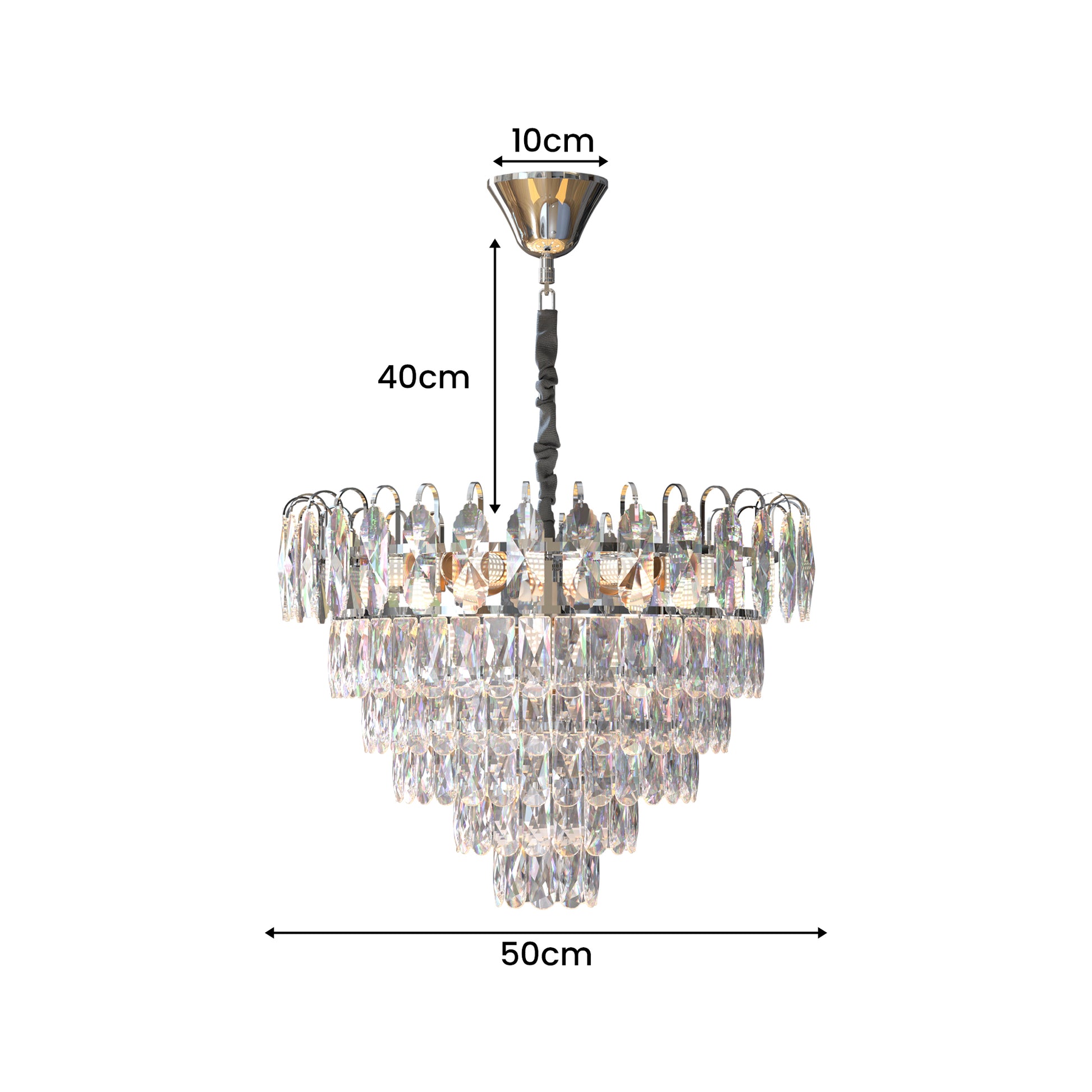 Chrome, Crystal, Modern and Traditional Chandeliers