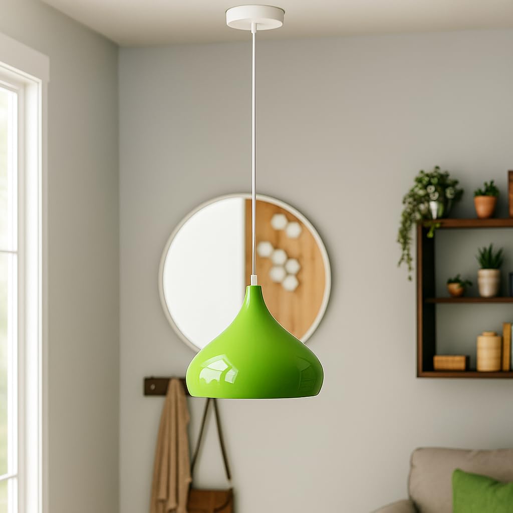 bedroom industrial pendant