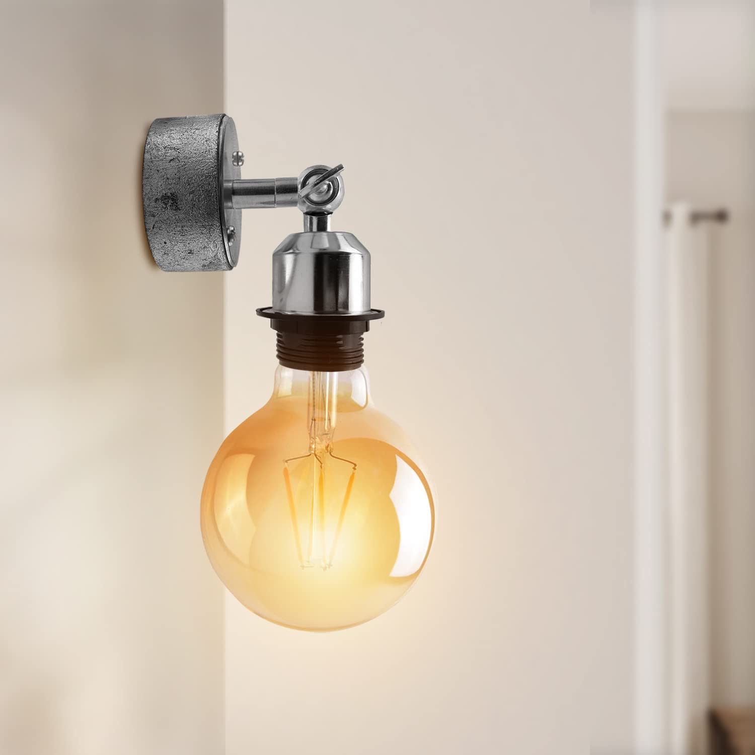 light shade lamp rustic wire