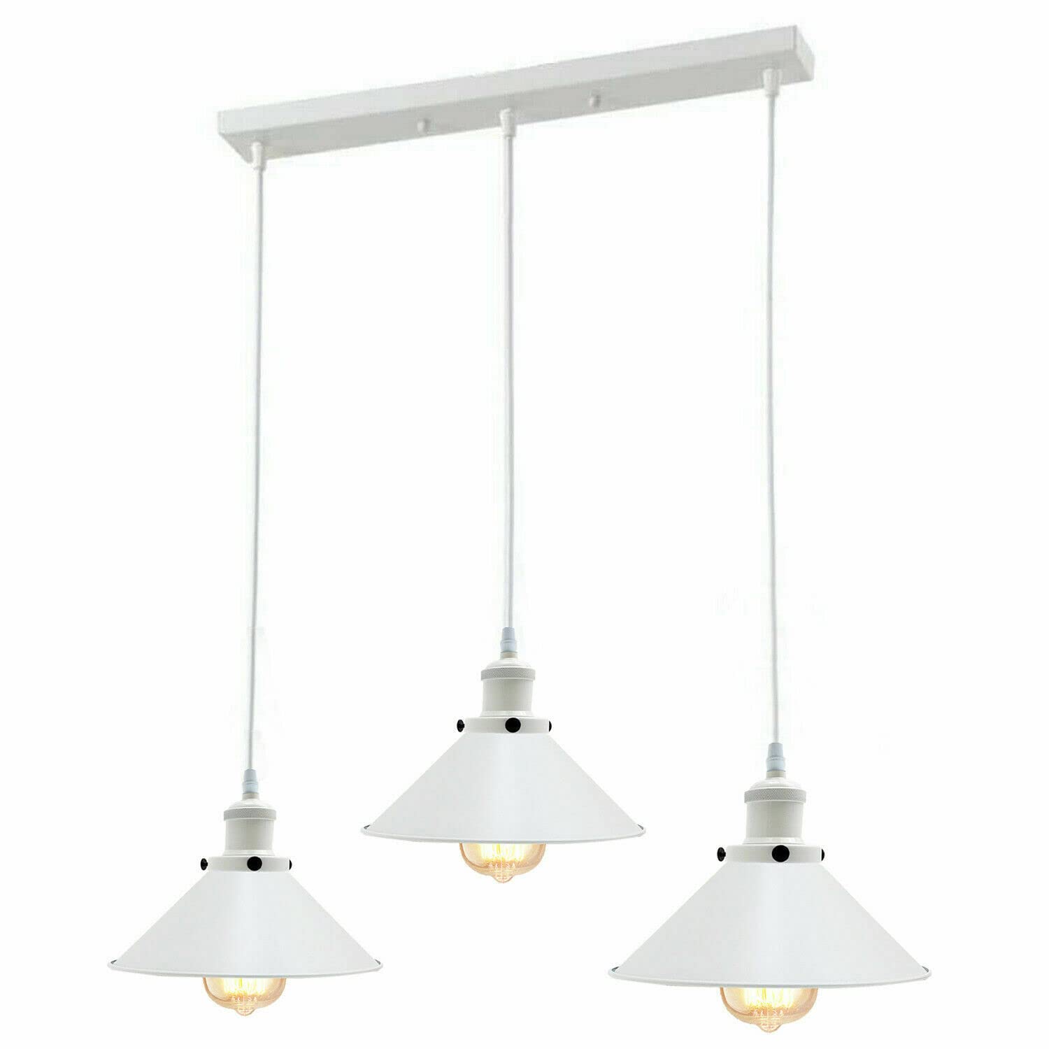 white 3 ceiling adjustable