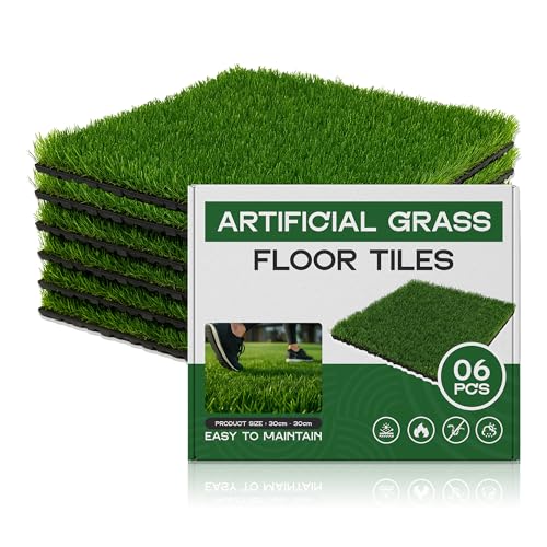 grass balcony patio turf tiles