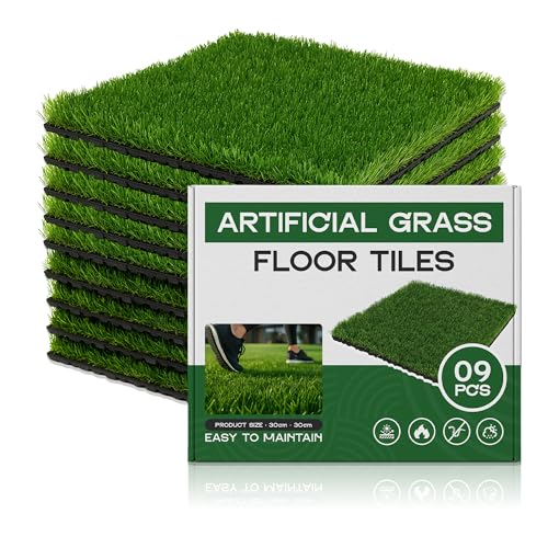 tiles grass turf patio lawn