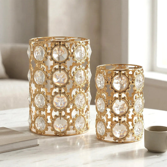 Industrial Crystal Ceiling Light Shade Metal Easy Fit Pendant Shade Chandelier~6785