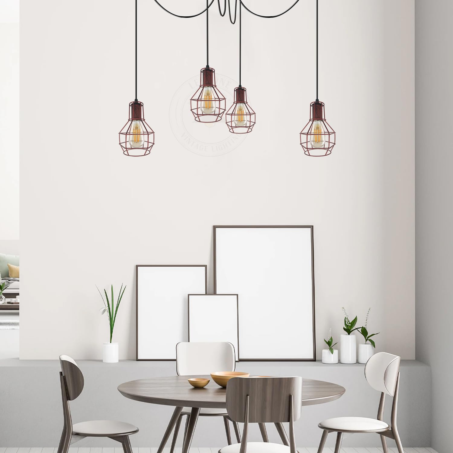ceiling geometric decor lampsh