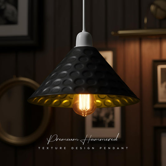 light shade black brass pendan