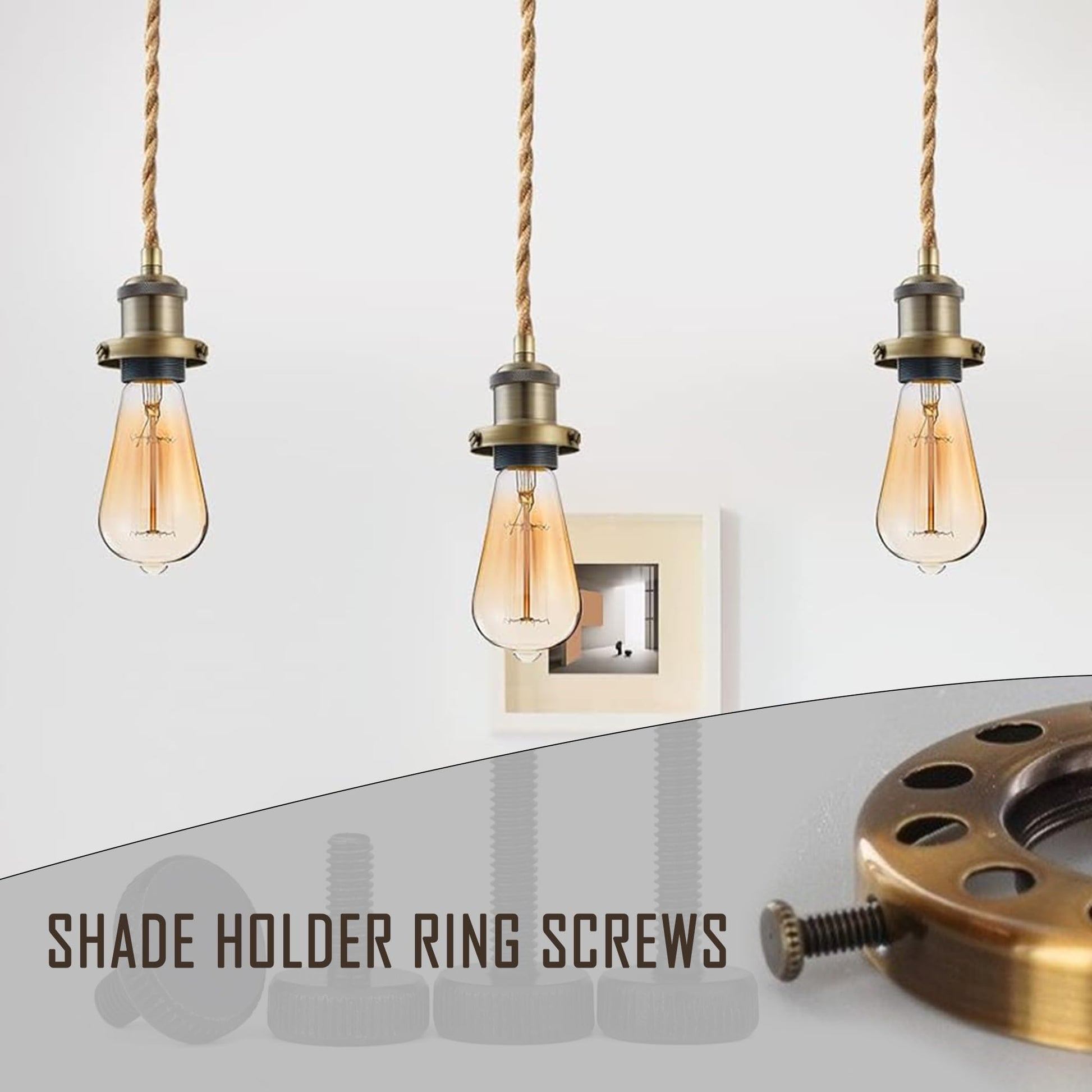 wood screws brass head m6