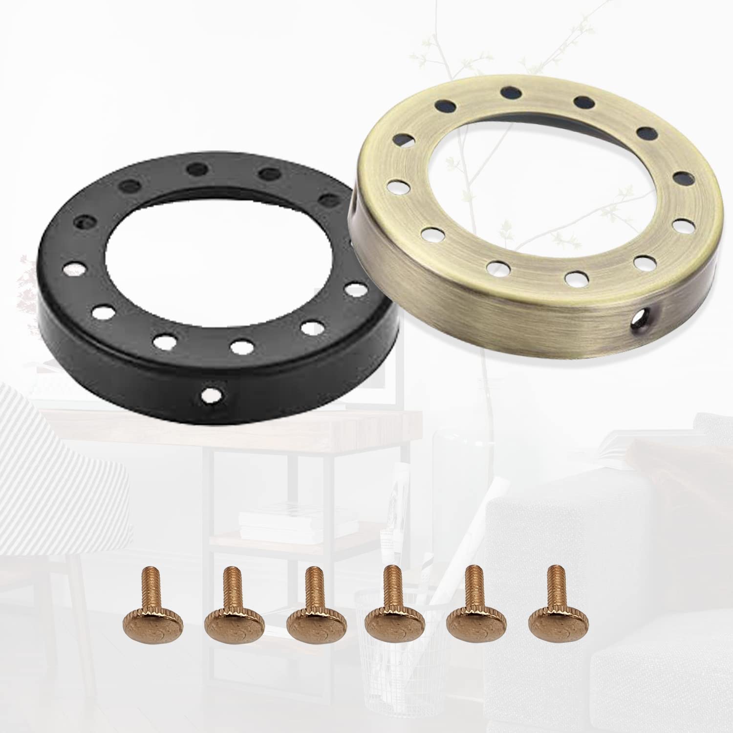 wood screws brass head m6