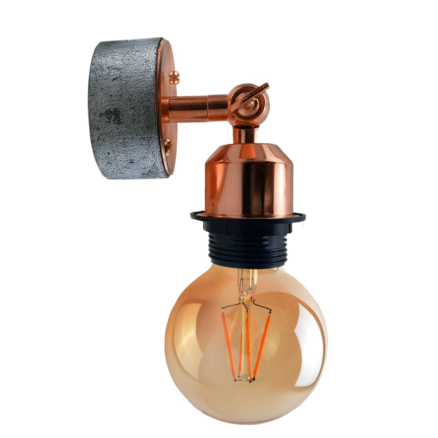 lamp shade light rustic wire