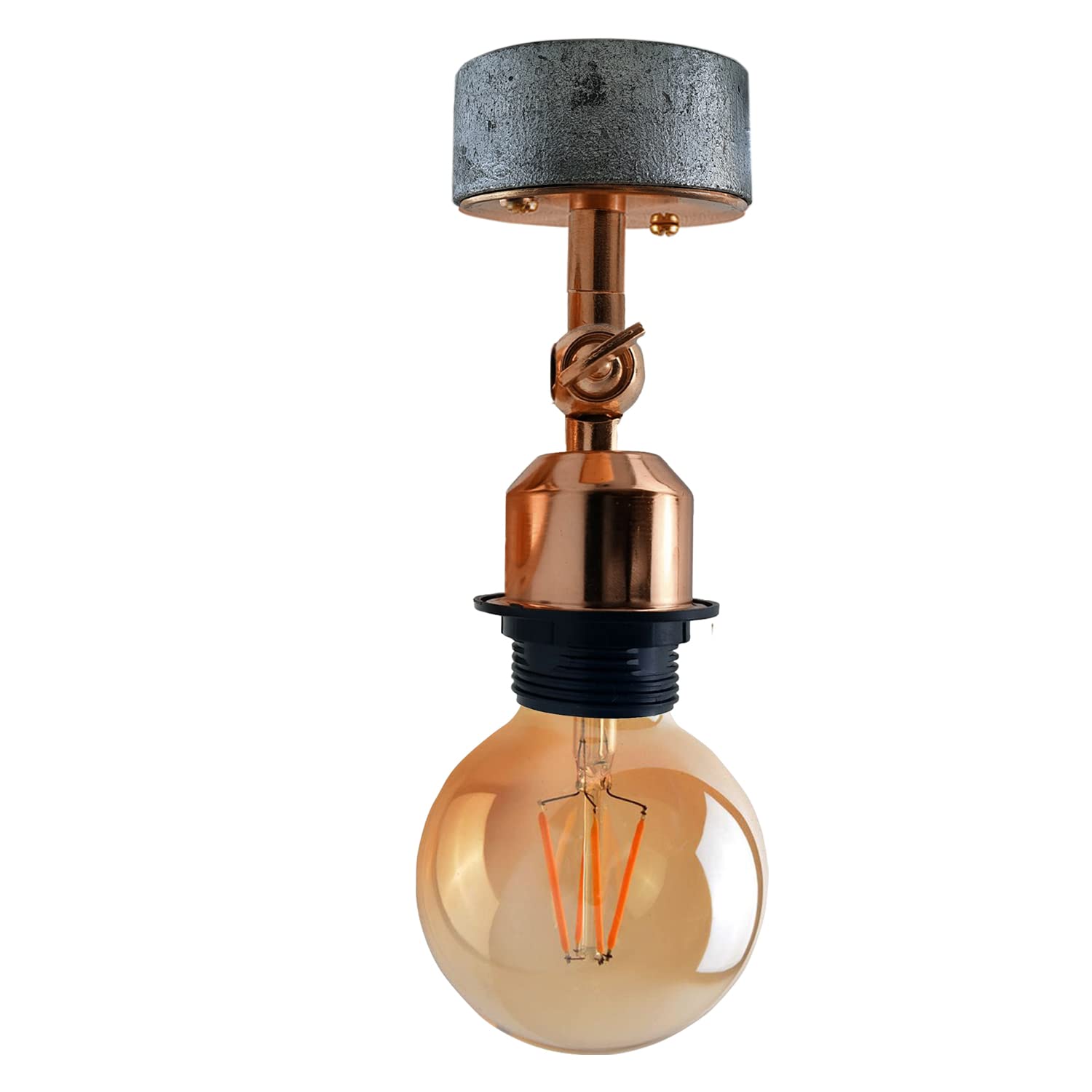 lamp shade light rustic wire