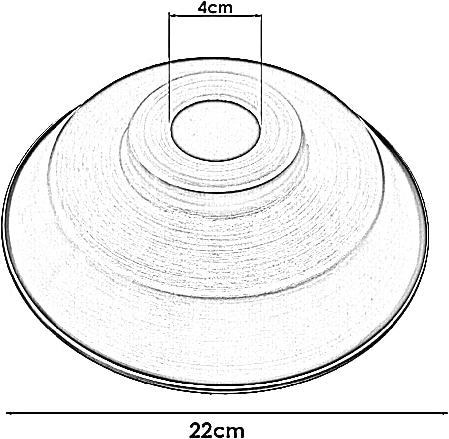 lamp & light shade- size image