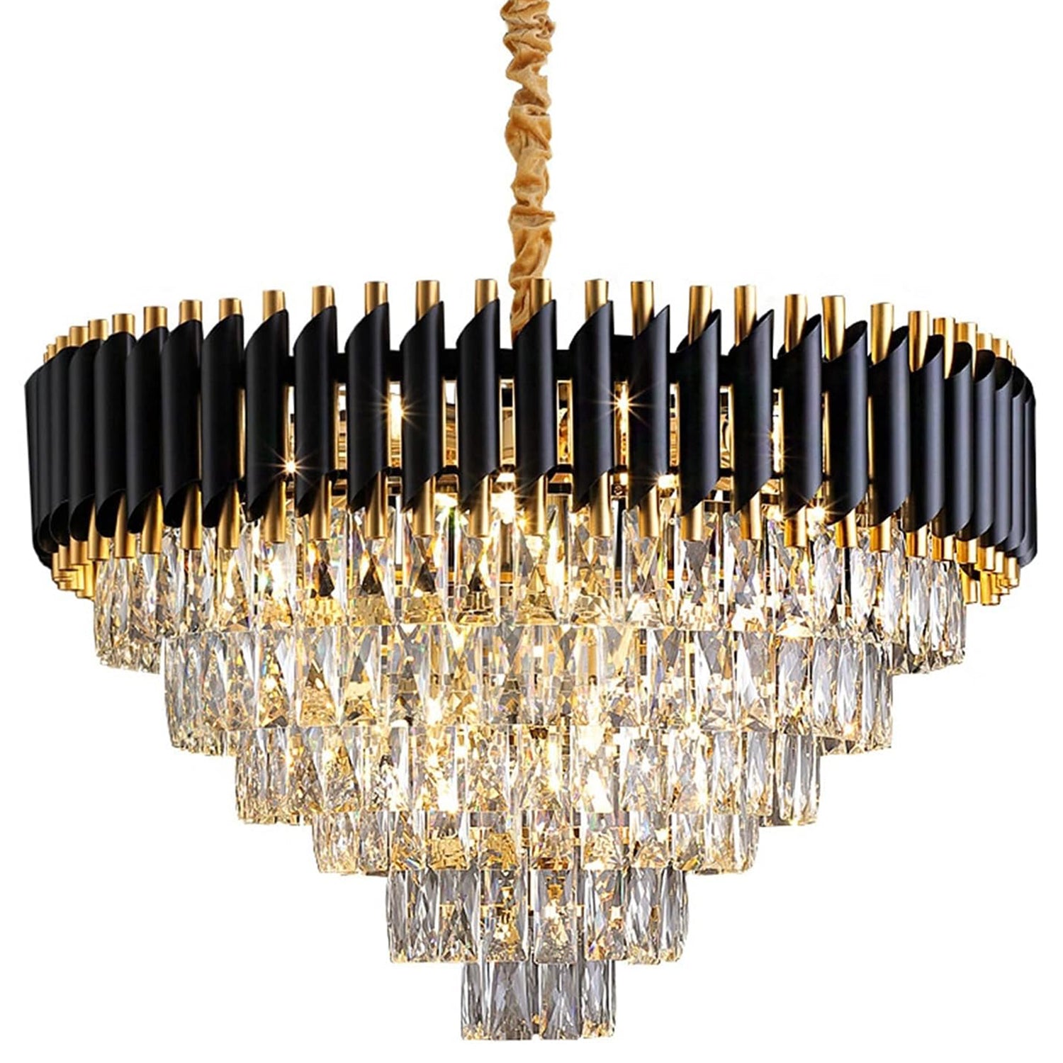 Black And Gold Chandelier
